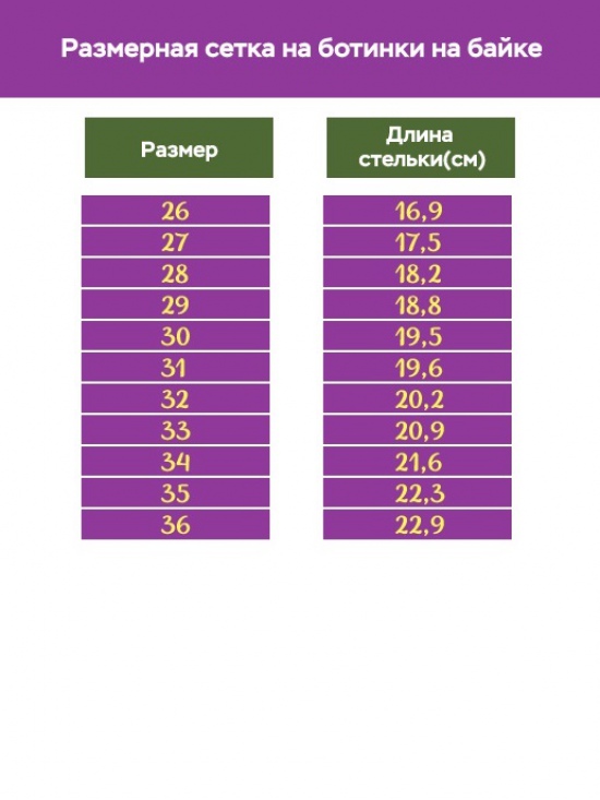 Ботинки на баке 201-725
